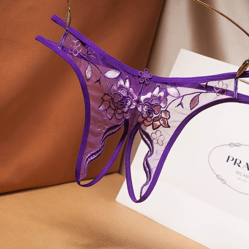 Embroidered underwear