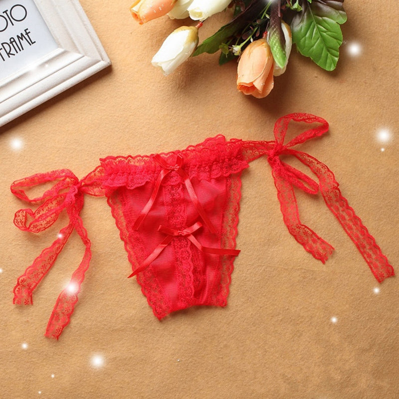 Lace Sexy Thong-T Pants