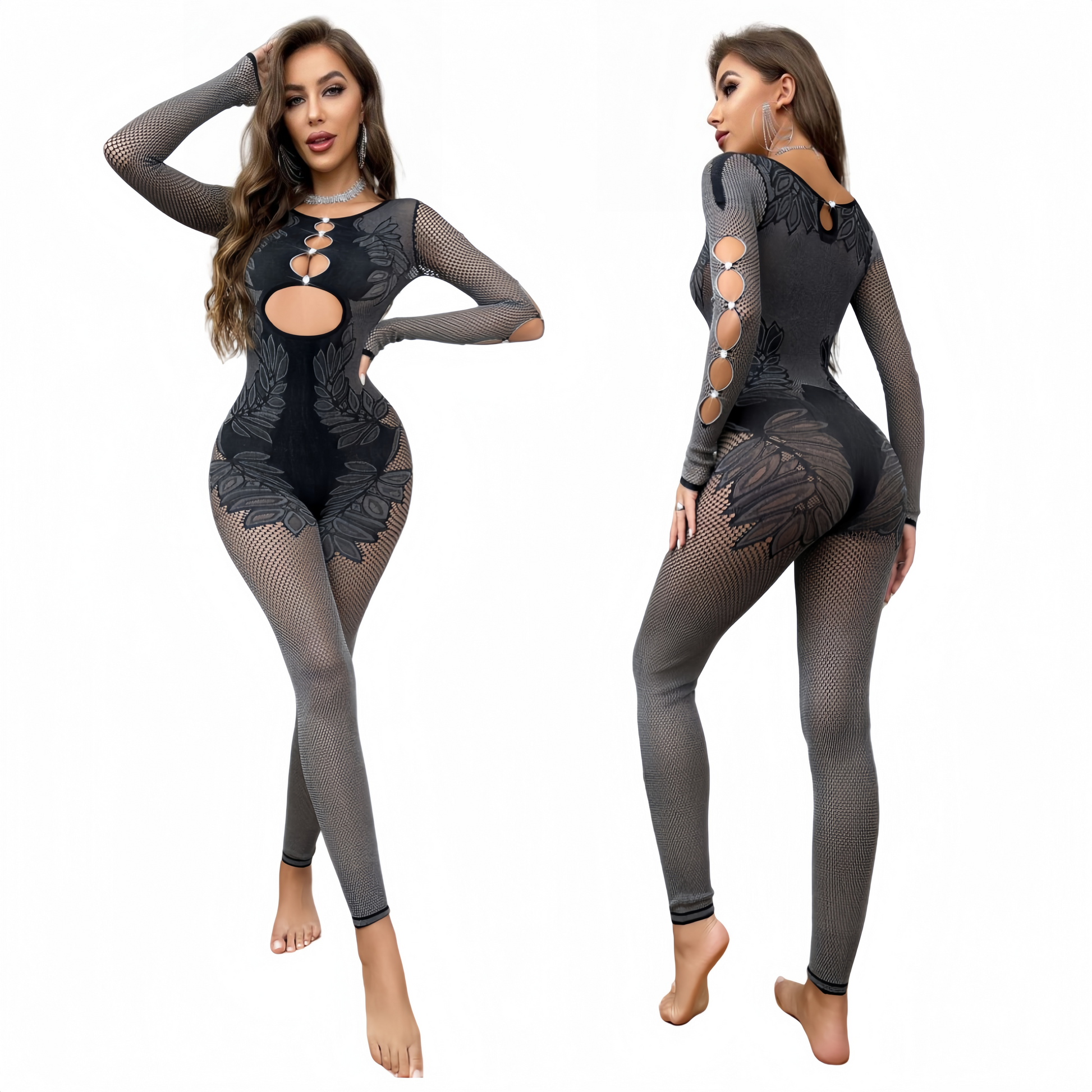 NT One-Piece Mesh Suit