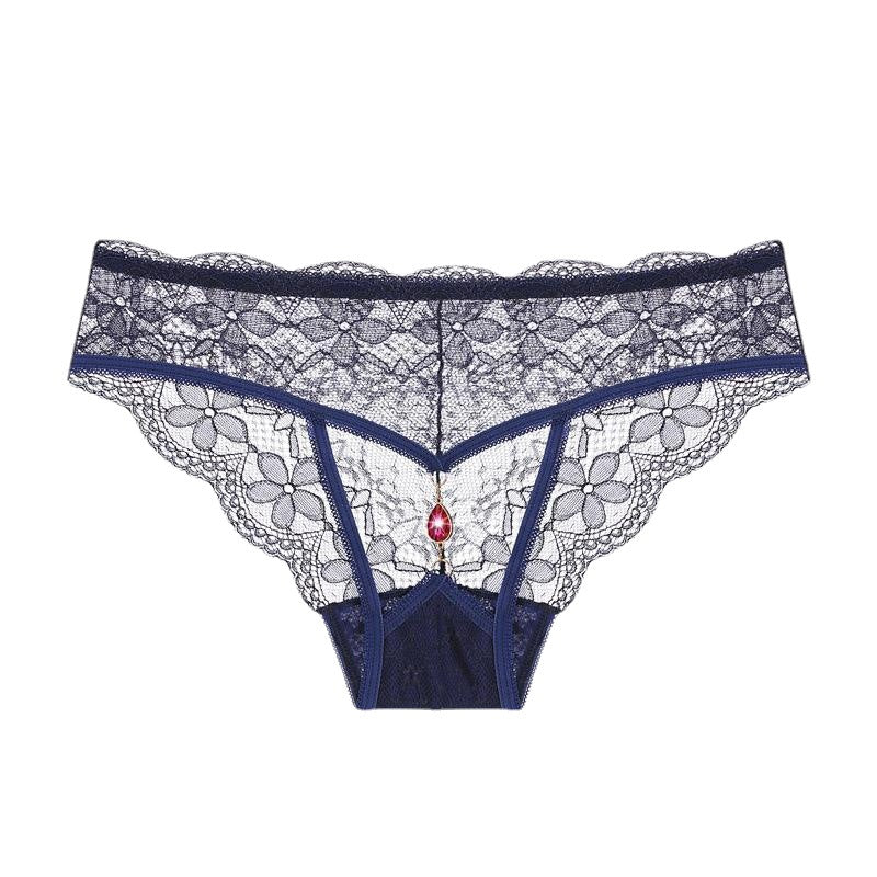 Exquisite diamond embellished women's underwear