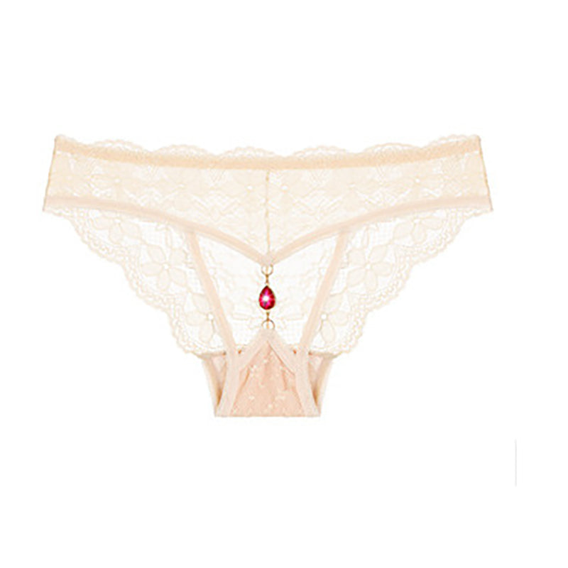 Exquisite diamond embellished women's underwear